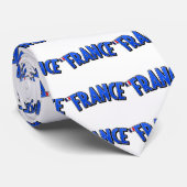 Viva Frankreich! Krawatte (Gerollt)