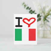 Viva Italia! Postkarte (Stehend Vorderseite)