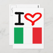 Viva Italia! Postkarte (Vorne/Hinten)