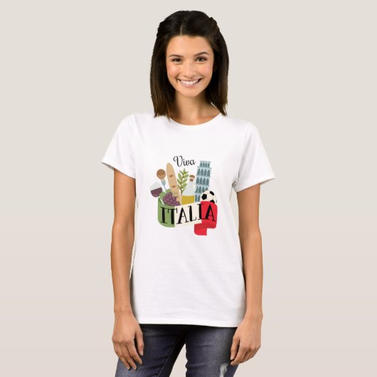 Viva Italien T-Shirt (Vorne ganz)