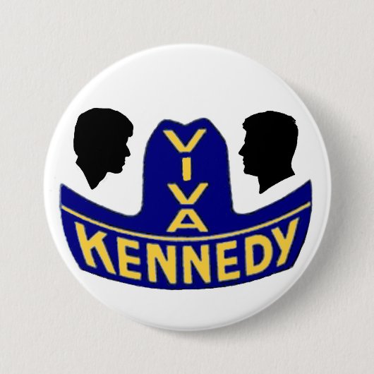 Viva Kennedy Button (Vorderseite)