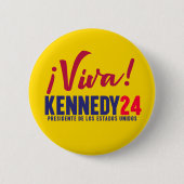 ¡Viva! Kennedy-Taste Button (Vorderseite)