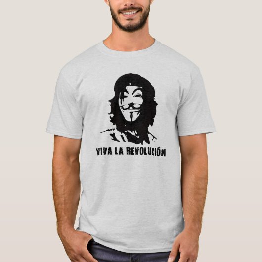 Viva La anonym T-Shirt (Vorderseite)