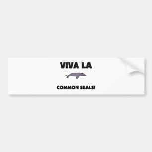 Viva La-Common-Siegel Autoaufkleber