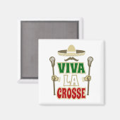 VIVA LA CROSSE MAGNET (Vorderseite/Rückseite)