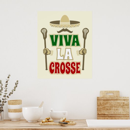 ViVA LA CROSSE Poster (Küche)