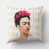 Viva La Diva Frida Kahlo cushion  Kissen (Rückseite)