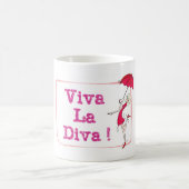 Viva La-Diva Kaffeetasse (Mittel)