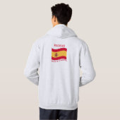 Viva la España (Spanien) Hoodie (Schwarz voll)