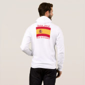 Viva la España (Spanien) Hoodie (Schwarz voll)