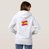 Viva la España (Spanien) Hoodie (Schwarz voll)