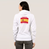 Viva la España (Spanien) Hoodie (Schwarz voll)