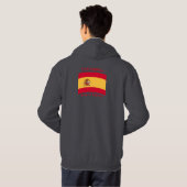 Viva la España (Spanien) Hoodie (Schwarz voll)