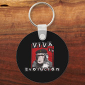 Viva la Evolucion Ape Schlüsselanhänger (Vorderseite)