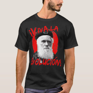 Viva La Evolucion Darwin T-Shirt