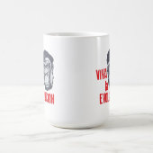 "Viva la Evolucion" (Lange Evolution). Kaffeetasse (Mittel)