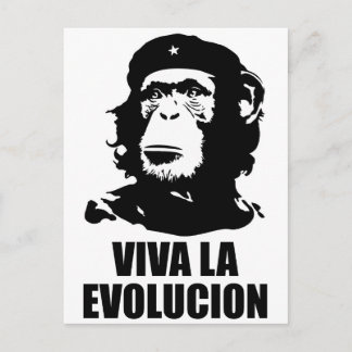 Viva la Evolucion Postkarte