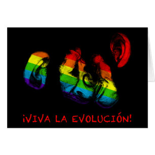 viva la evolucion! Regenbogenschimpansen