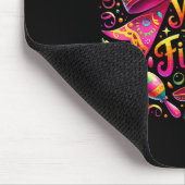 Viva La Fiesta Coquette Bow Cinco De Mayo Mexican Mousepad (Ecke)