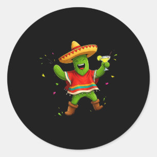 Viva la fiesta mexikanisch fünfter Mai Runder Aufkleber