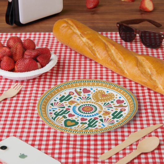Viva la Fiesta Pappteller (Picknick)