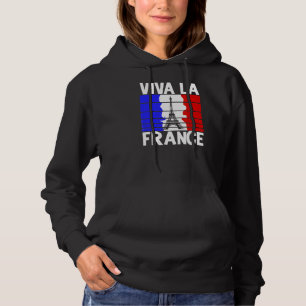 Viva La France Paris Zuhause Liebe Eiffelturm Hoodie