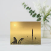 Viva La France Postkarte (Stehend Vorderseite)