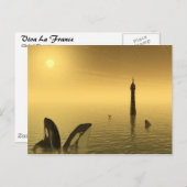 Viva La France Postkarte (Vorne/Hinten)
