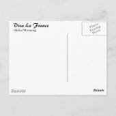 Viva La France Postkarte (Rückseite)