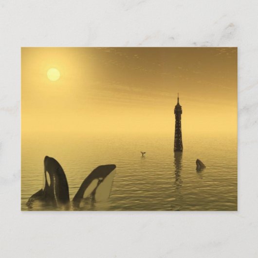 Viva La France Postkarte (Vorderseite)