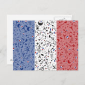 Viva la France Postkarte (Vorne/Hinten)