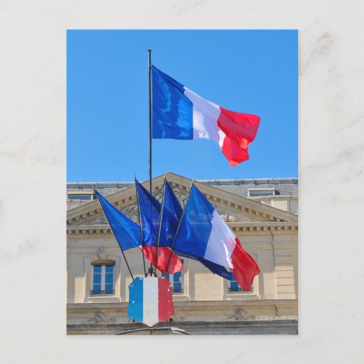 Viva la France Postkarte (Vorderseite)