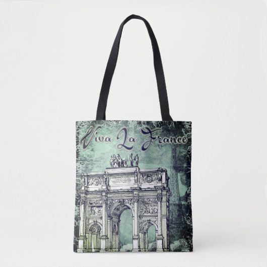 Viva La France Tote Bag Tasche (Vorderseite)