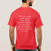 Viva La konkurrieren Boheme T-Shirt (Rückseite)