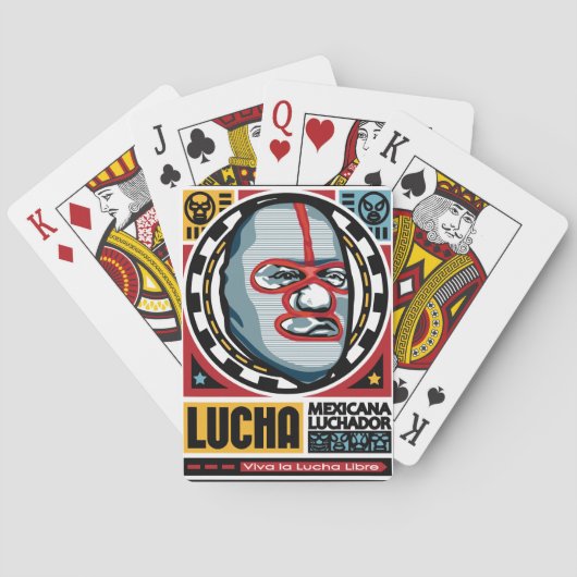 viva la lucha libre#1 spielkarten (Rückseite)