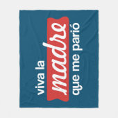 Viva la madre que me parió fleecedecke (Vorderseite)
