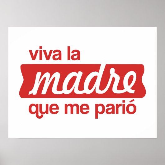 Viva la madre que me parió poster (Vorne)