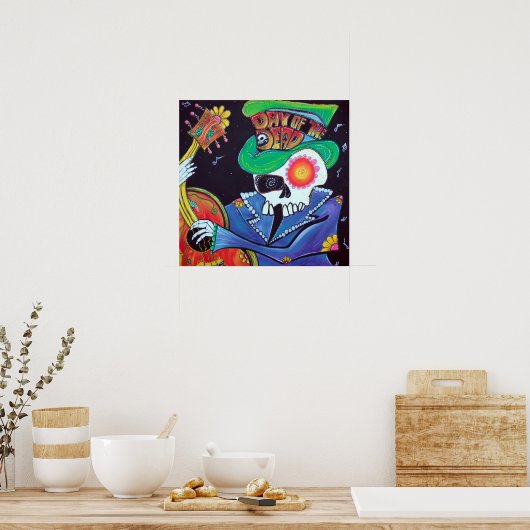 Viva La Muerte Poster (Küche)