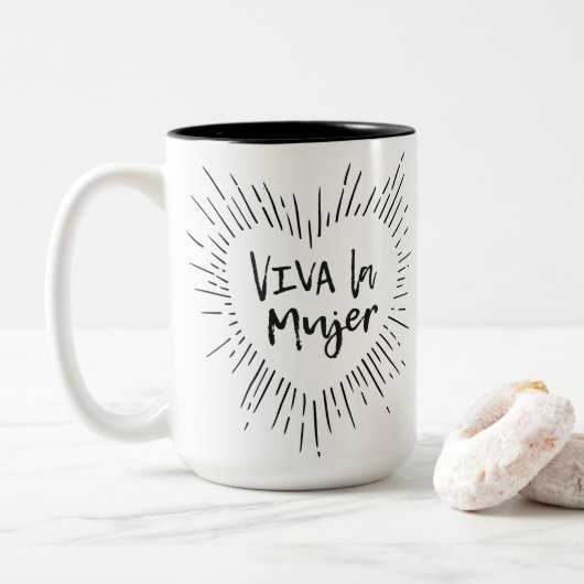 Viva La Mujer Tasse (Mit Donut)