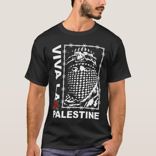 Viva La Palestine | Gaza gerettet | Freie Palästin T-Shirt (Vorderseite)