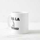 Viva La-Papageientaucher Kaffeetasse (Vorderseite Links)