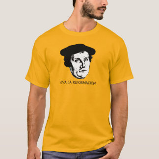 Viva La Reformación - Martin Luther (Licht) T-Shirt