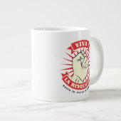 Viva-La-Revolution Jumbo-Tasse (Vorderseite Rechts)