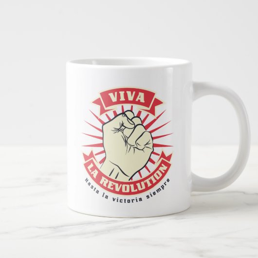 Viva-La-Revolution Jumbo-Tasse (Rechts)