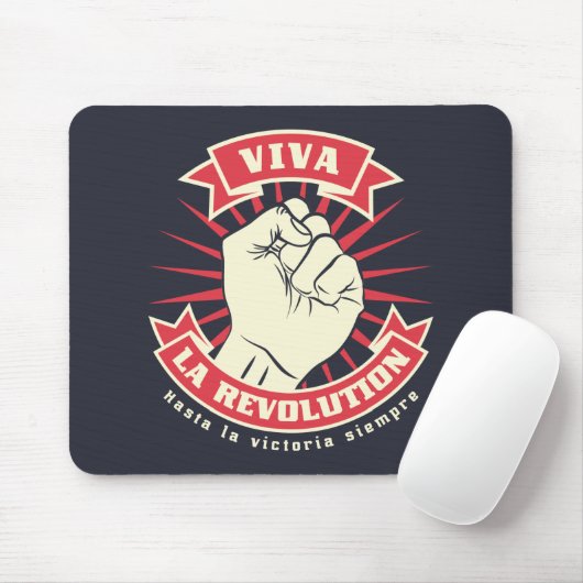 Viva La Revolution Mousepad (Mit Mouse)