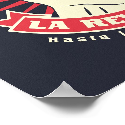Viva La Revolution Poster (Ecke)