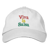 Viva la salsa bestickte baseballkappe (Vorderseite)