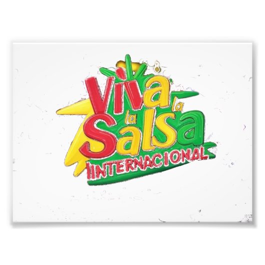 Viva la Salsa Internacional Fotodruck (Vorne)