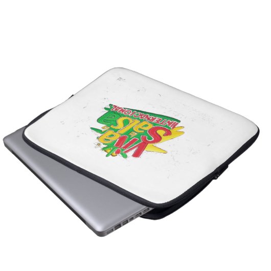 Viva la Salsa Internacional Laptopschutzhülle (Vorne Knopf)