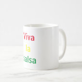 Viva la salsa kaffeetasse (VorderseiteRechts)